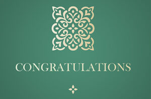 Congratulations Green