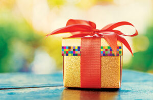Generic Red Ribbon Gift Box