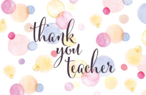 Thank You Teacher